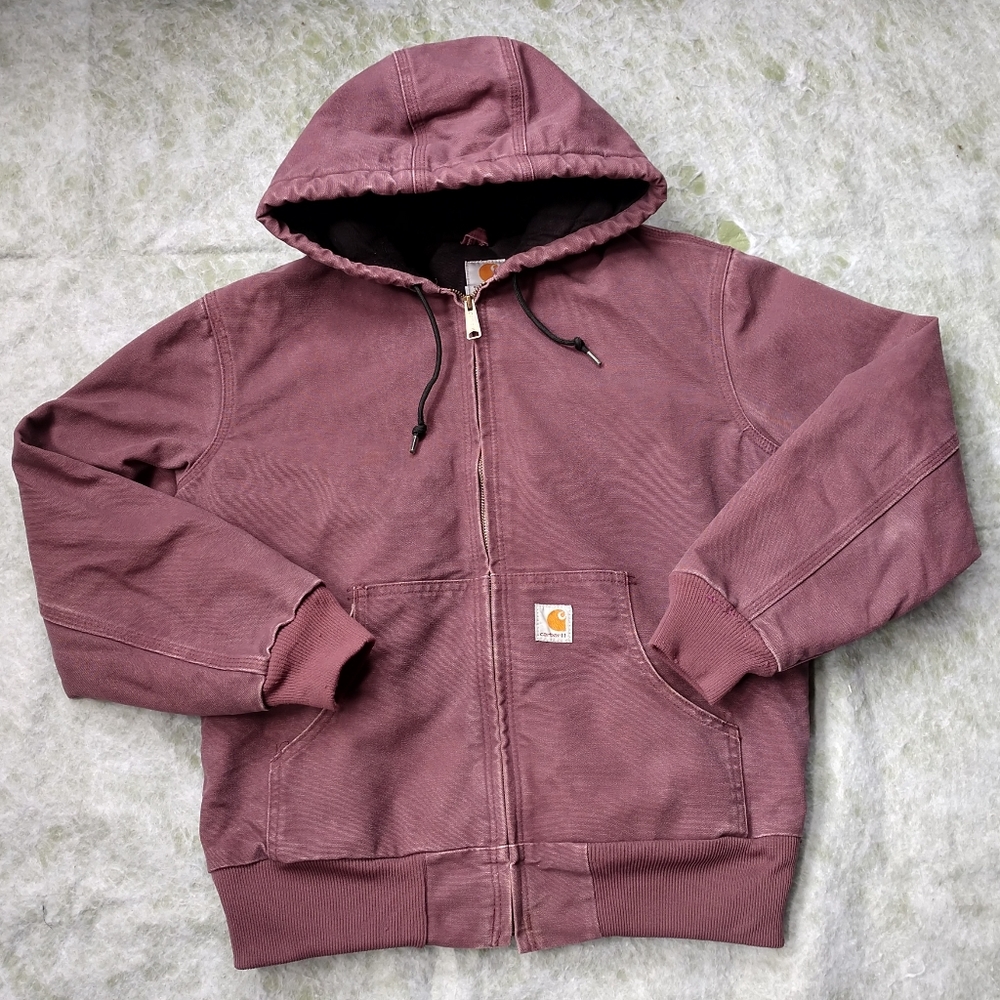 Carhartt Hooded Washed Duck Active Jacket